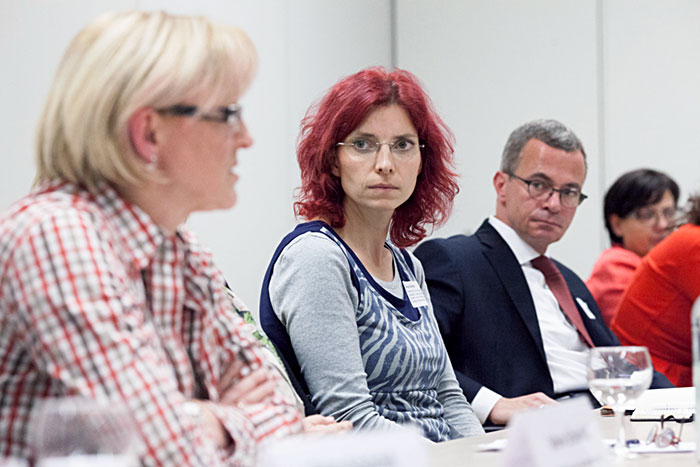 Gespräch mit Arbeitsministerin Golze